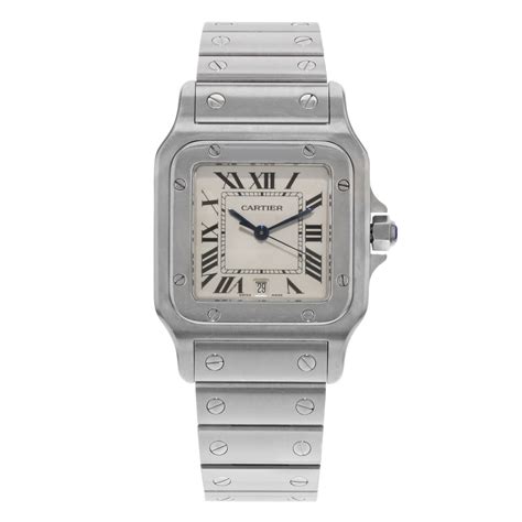 часы cartier santos|cartier santos square watch.